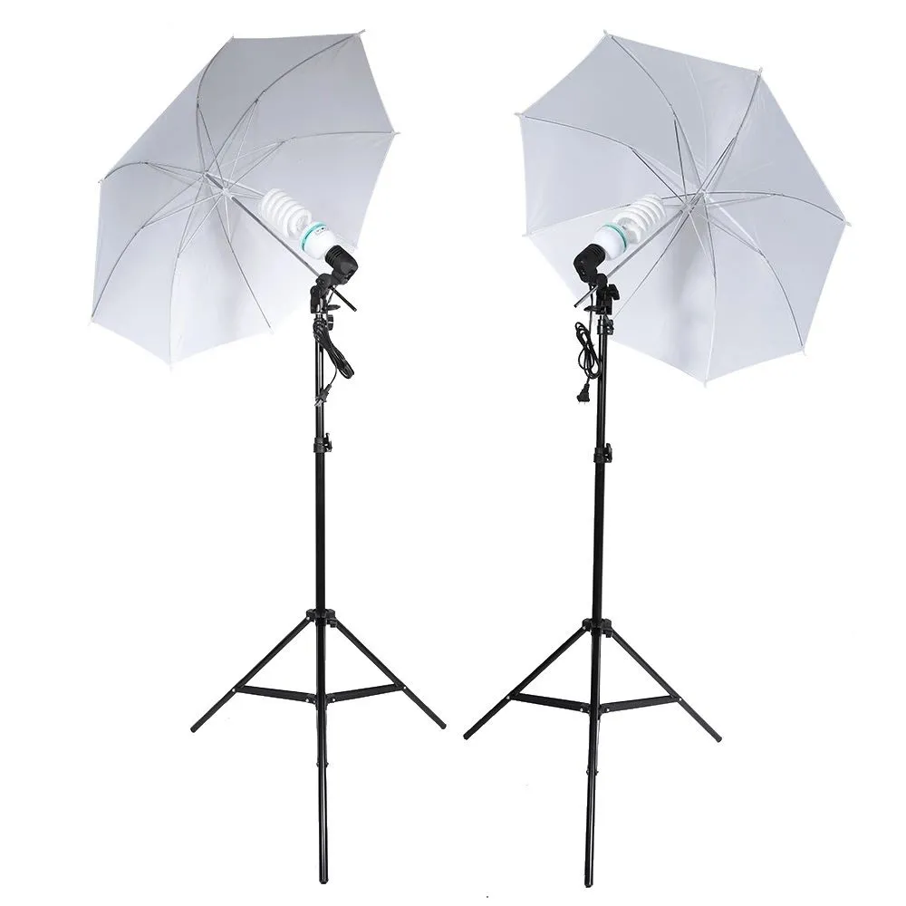 Studio   umbrella single light head kits -135W