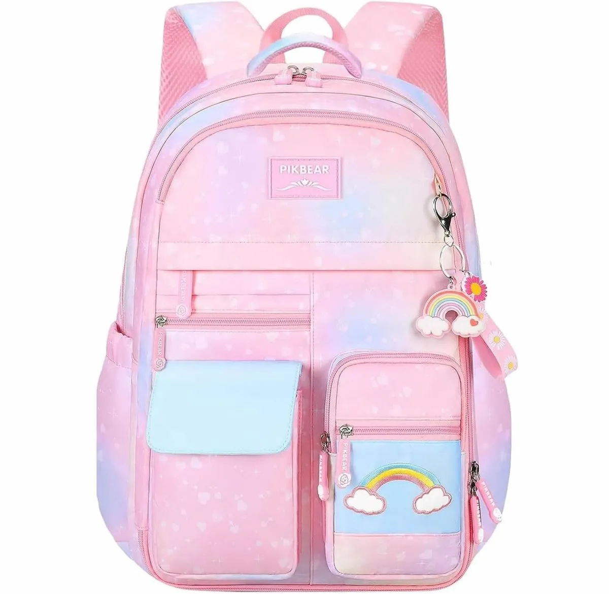 Girls Backpack, School Backpacks Rainbow Student Backpa