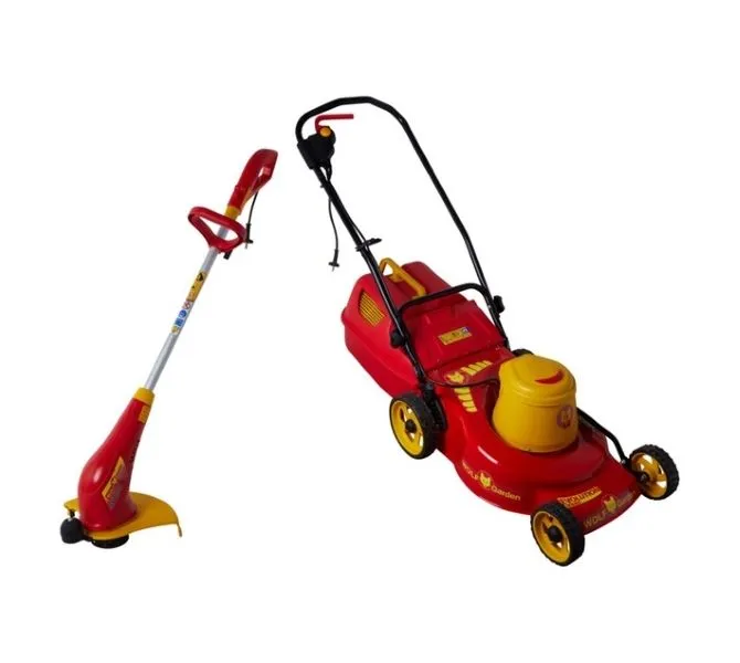 Evolution Combo- 2200 W Electric Lawnmower and 750 W Trimmer