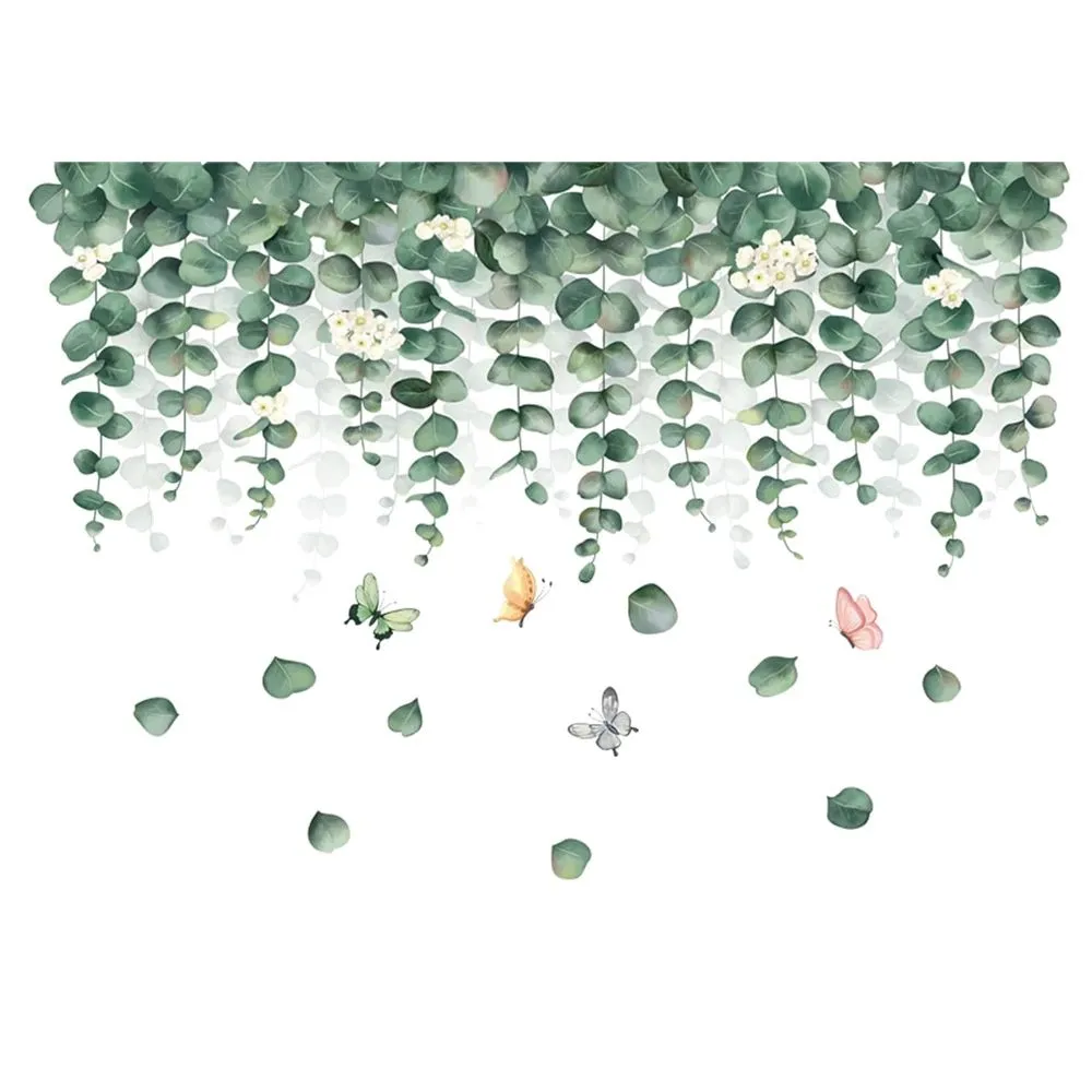 Decor Hanging Vine Ivy Tropical Leaf Decals Wall Sticker - 90cm