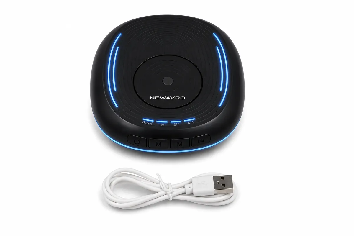 Newavro Mouse Jiggler - Undetectable USB Mouse Mover with Adjustable Timer