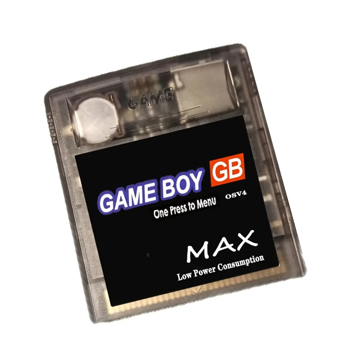 3000 in 1 Game Cartridge Os V4 Edgb Game Card for Game Boy Black