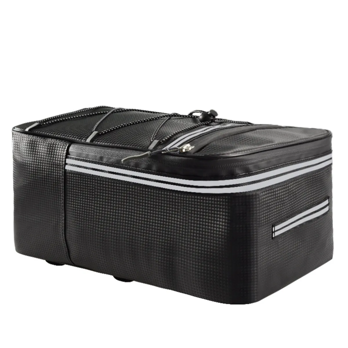 Bike Trunk Bag with Waterproof Rain Cover Cycling Bikepacking 15L
