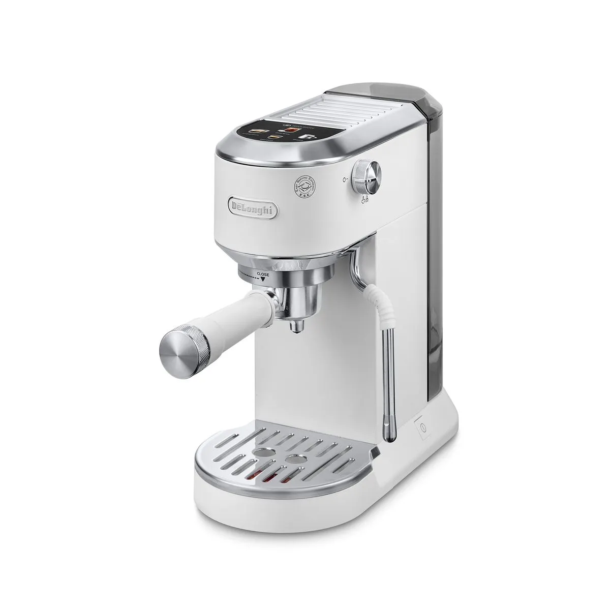 Delonghi - Dedica Duo Manual Pump Espresso Coffee Machine Cold Brew EC890 - White