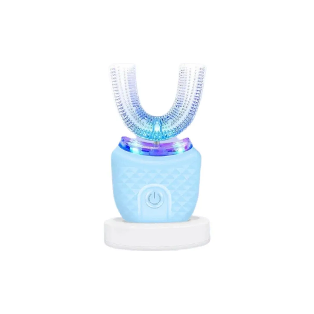 Extreme Edition Ultrasonic U-Shape Electric Toothbrush with Smart Stand - Blue