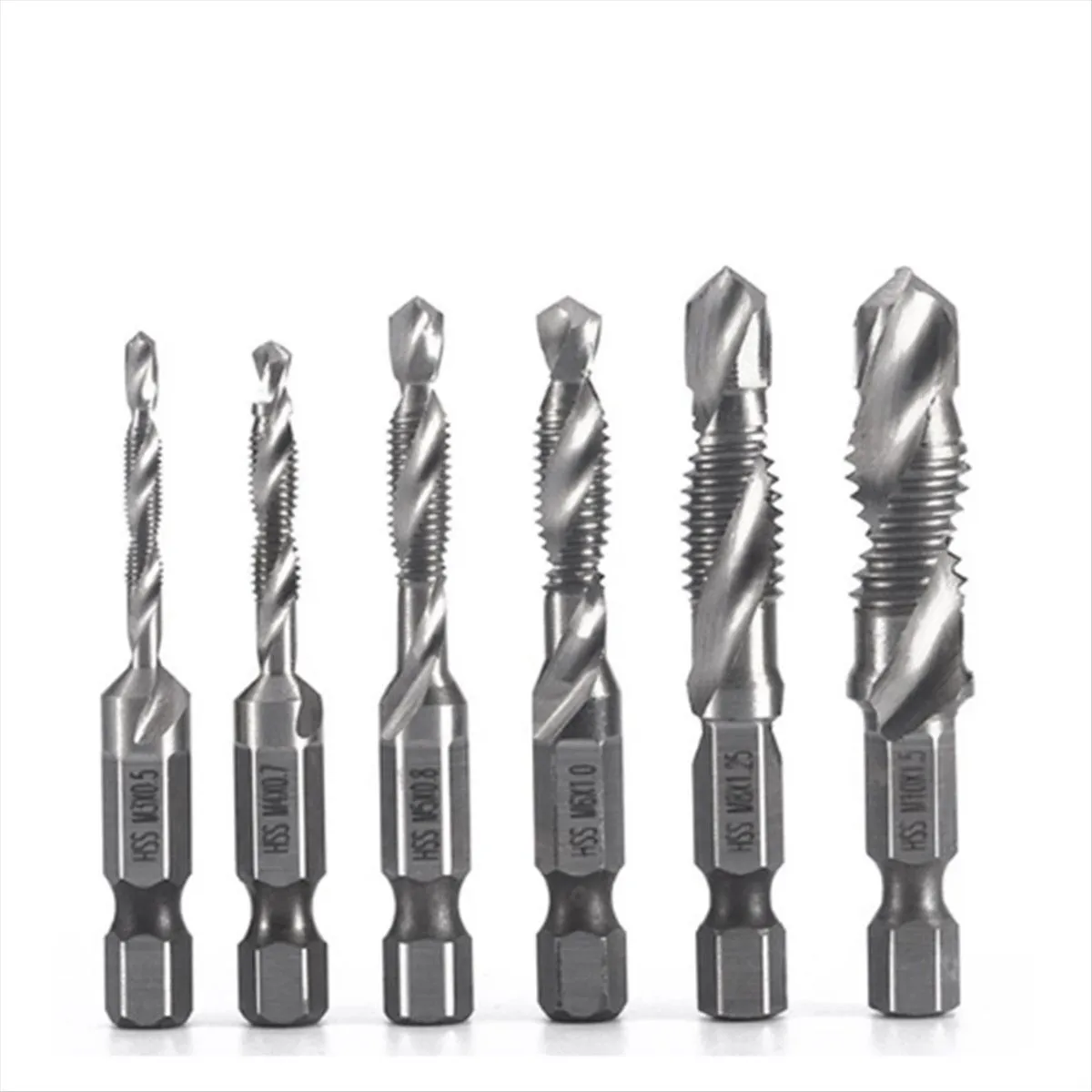6 Pcs M3 M4 M5 M6 M8 M10 4341 Titanium Plated Compatible with None