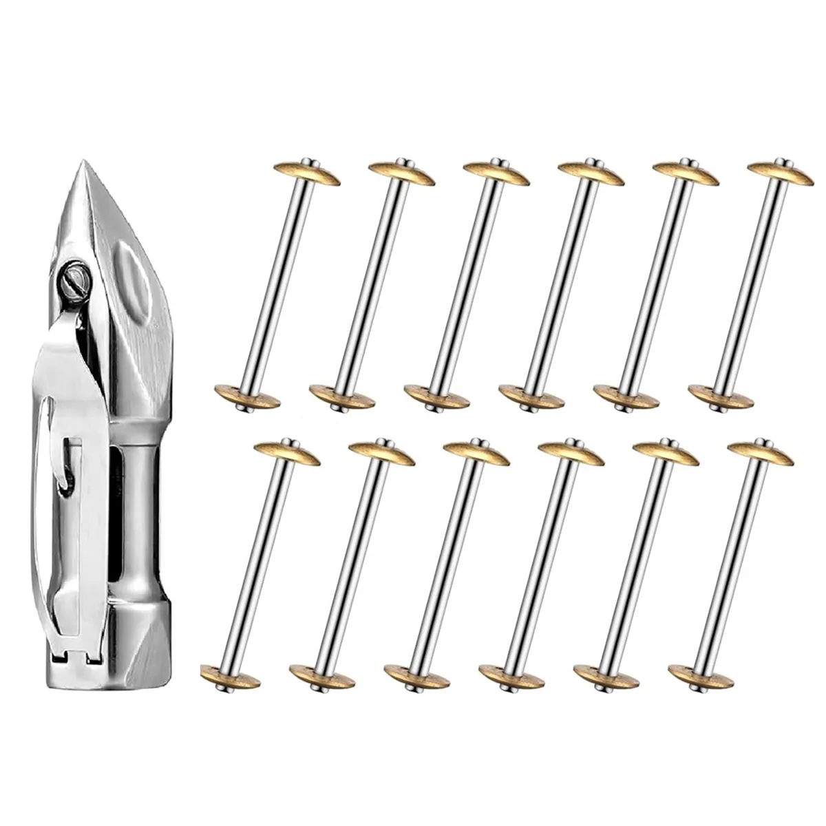 10 Pcs Bobbins & 1 Pcs Sewing Machine Shuttle-Bobbin Case