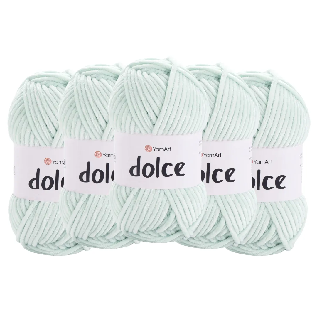 YarnArt - Dolce (Pack of 5 x 100g) - Aquamarine - 753