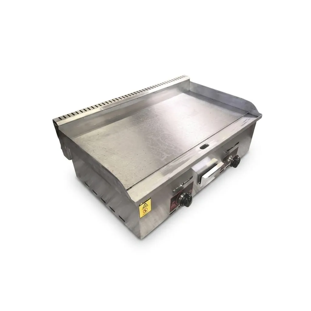 High End Stainless Steel Flat Top Double Gas Griddle Bundle