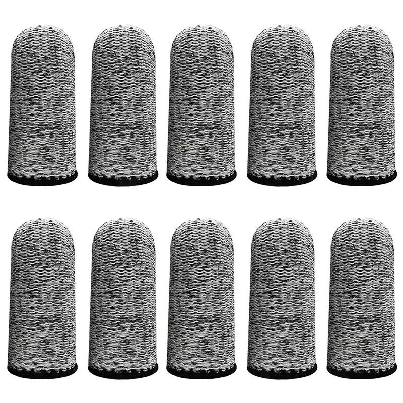10 Pieces Cut Resistant Finger Cot, Finger Protector Finger Sleeve