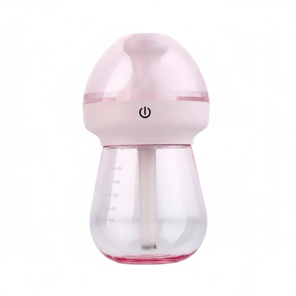 Casey Pink BPA-Free Infant Feeding Bottle - Easy Clean Design
