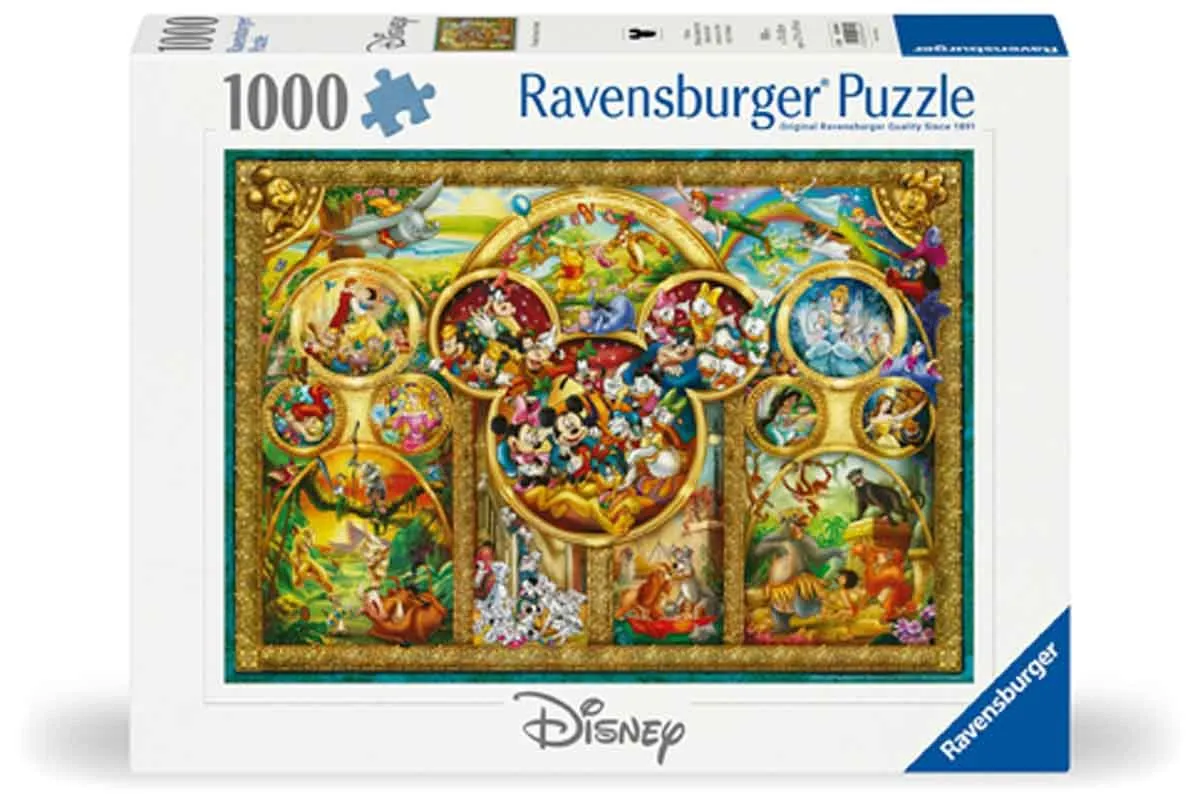 Ravensburger 1000 Piece Puzzle the Best Disney Themes