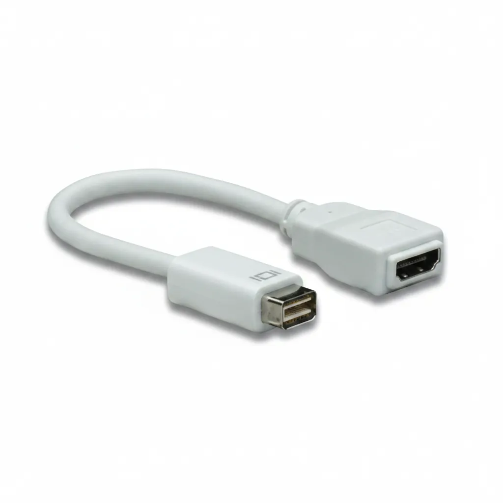 Mini DVI to HDMI Cable Compatible for High-Definition Video