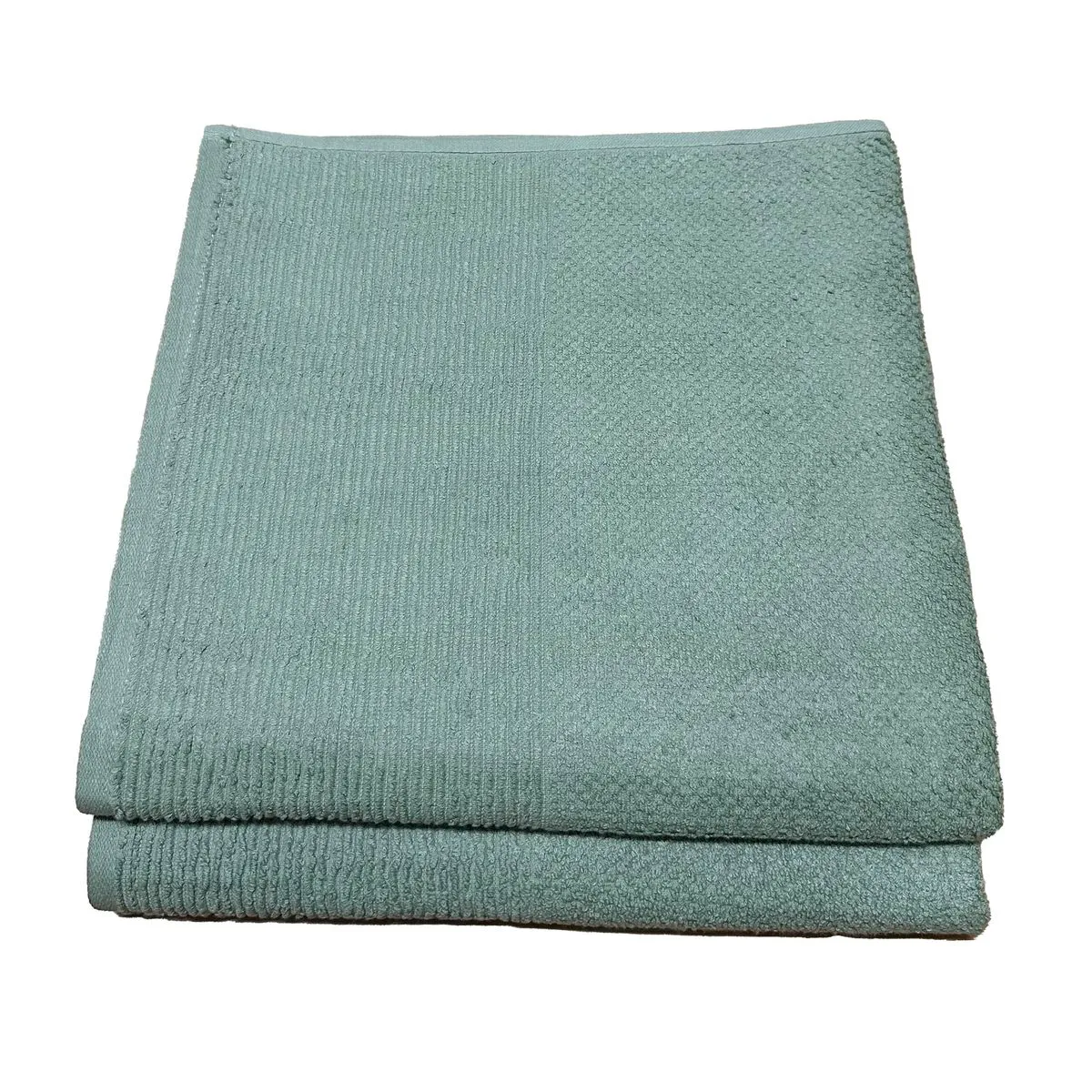 2 Pack Bath Towel Luxury Cotton 70 x 130cm - BT12P8 - Apple Green