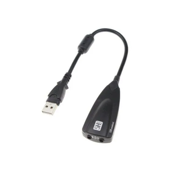 External USB 2.0 Virtual 7.1 Channel  Sound Card