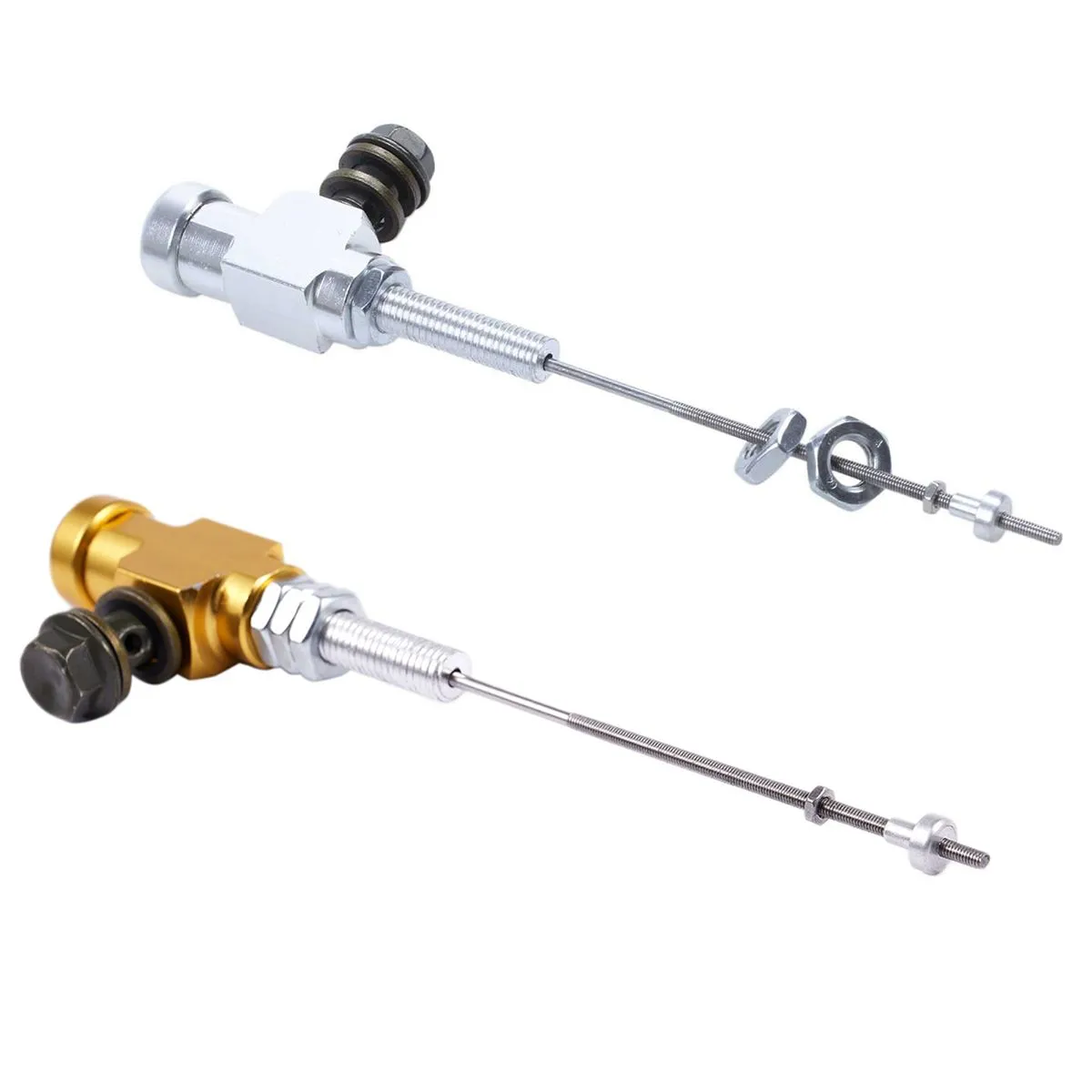 Motorcycle Hydraulic Clutch Rod Brake Pump Compatible with Universal