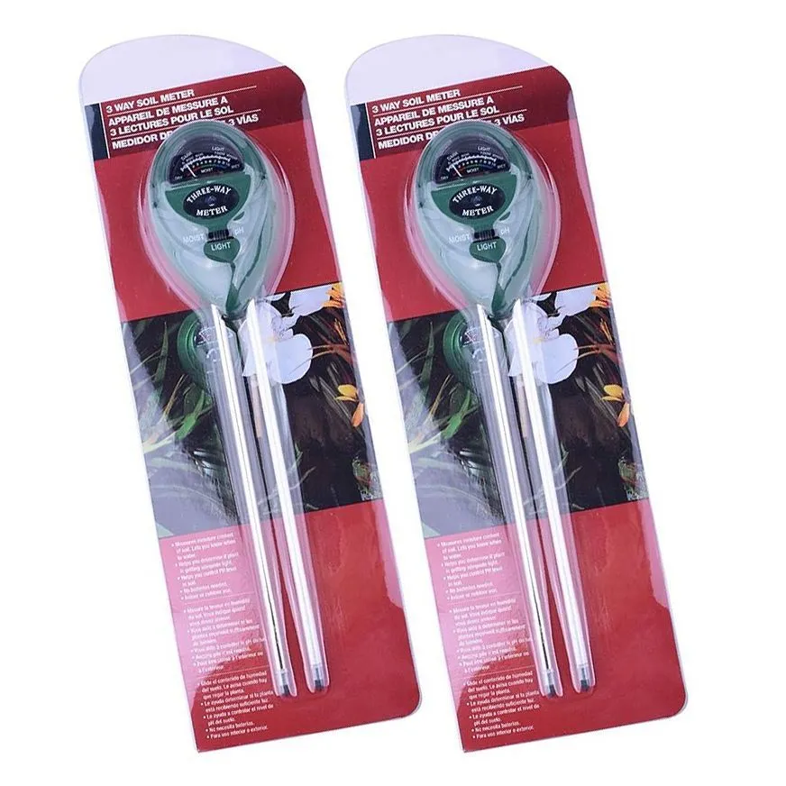 Home - Three-in-One Soil Testers (2-Pack)