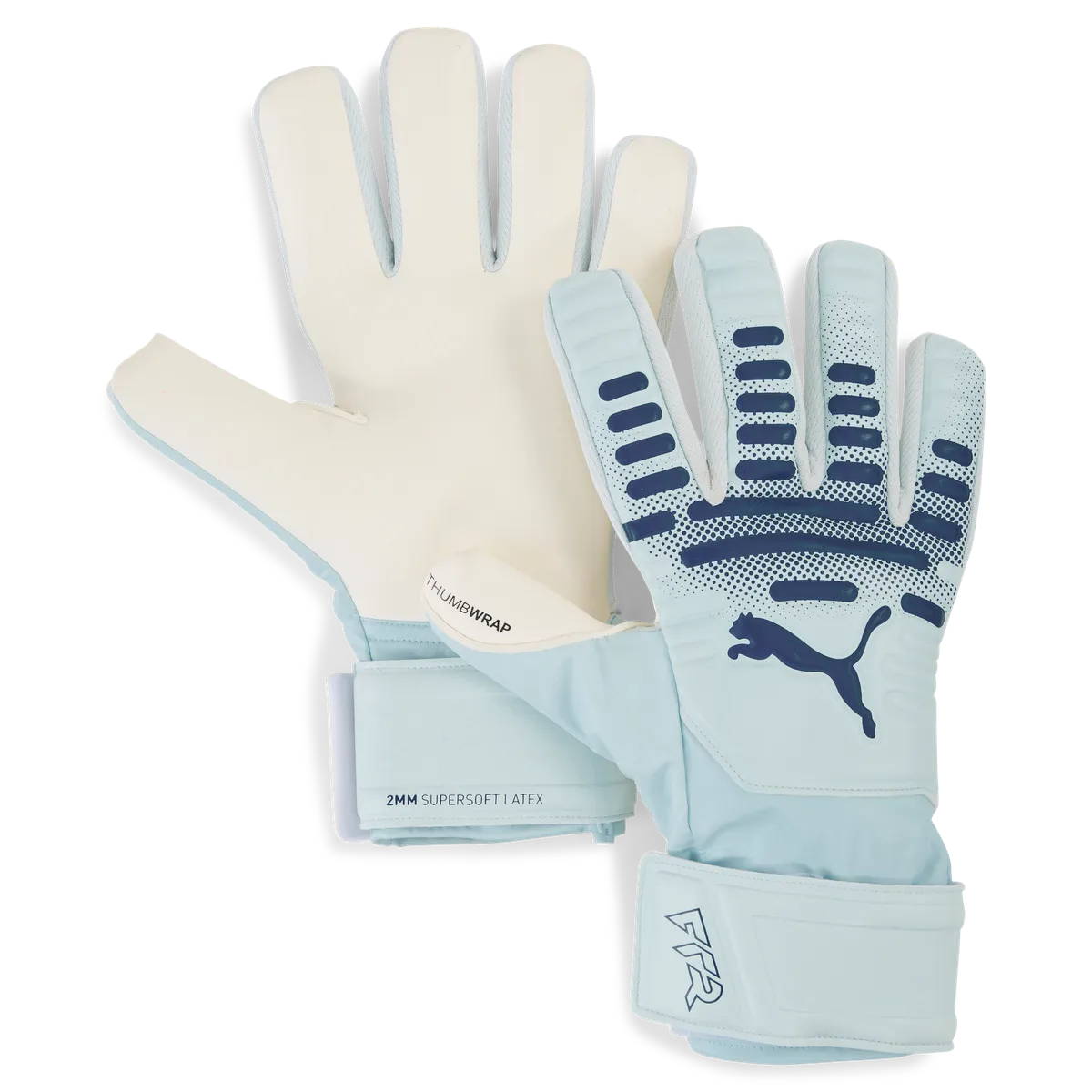 Puma Future Play NC Goalkeeper Gloves - Icy Blue/Blue Jewel