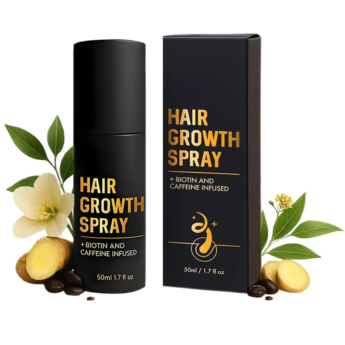 50ml Hair Growth Spray Hair Loss Treatments Biotins Hair Thickening Spray