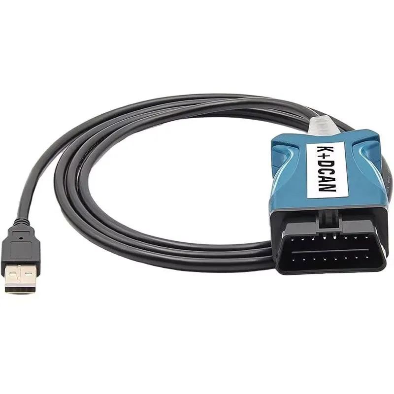 OBD2 Diagnostic Cable Compatible with BMW E-Series Driver/APP Installation Required
