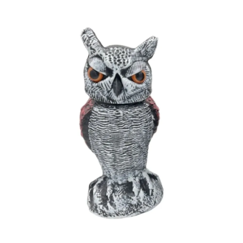 Owl Scare Control Devices With 360 Swivel Fake Owl Decoy C