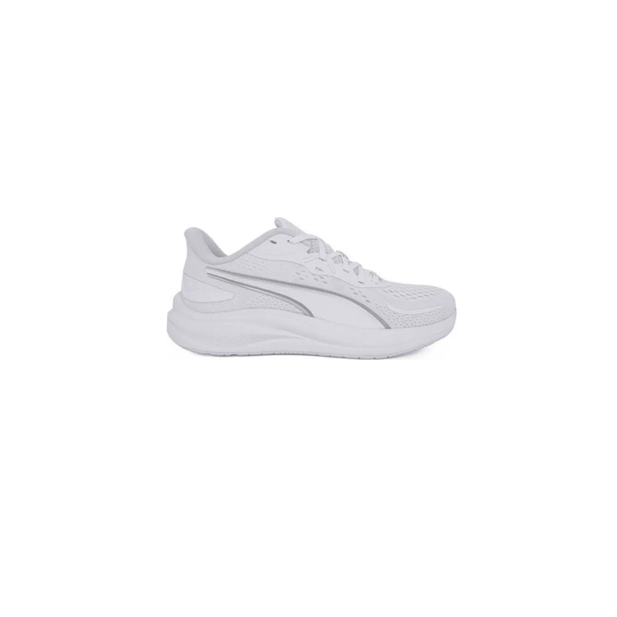 Puma Unisex Skyrocket Lite 2 Road Running Shoes - PUMA White/Vibrant Silver