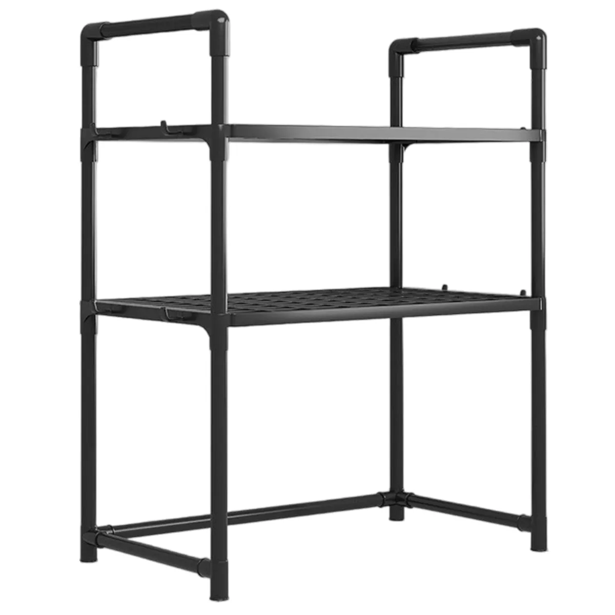 2-Layer Kitchen Storage Microwave oven Multi-Functional Organizer Shelf