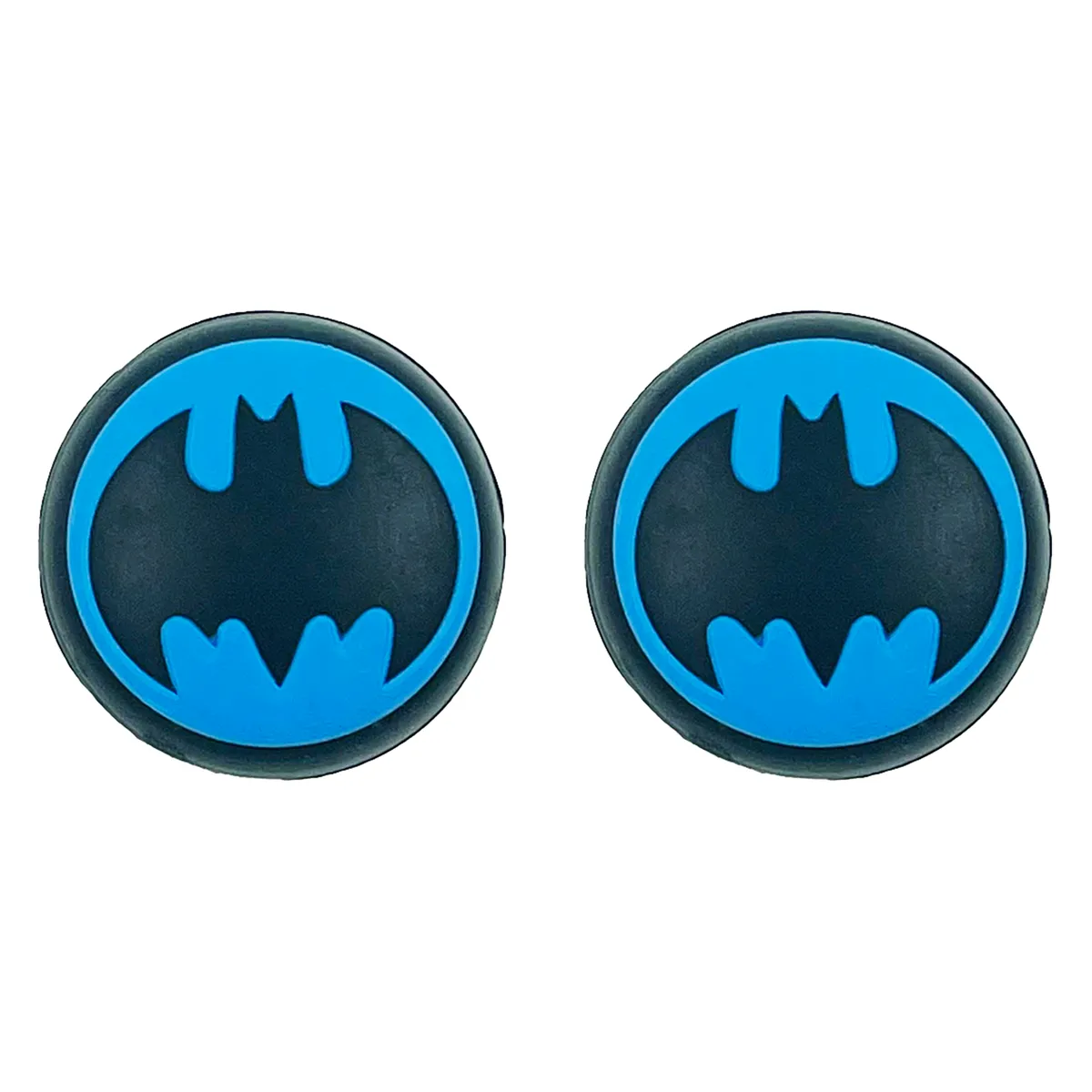 2 Piece Batman Thumb Grips Compatible with PS4, PS5, Nintendo And XBOX - Blue