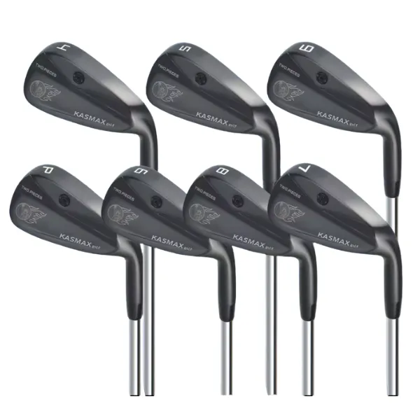 KASMAX 4-P Golf Iron Set - 7 Piece Stainless Steel Regular Flex Clubs