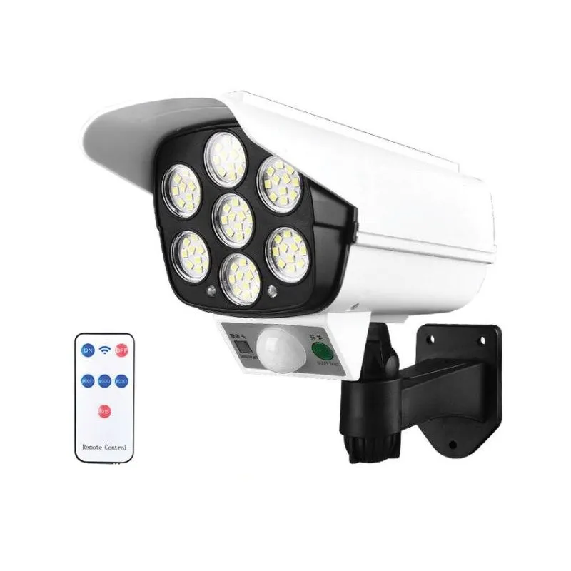 Outdoor Solar Sensor Dummy Camera Light wireless