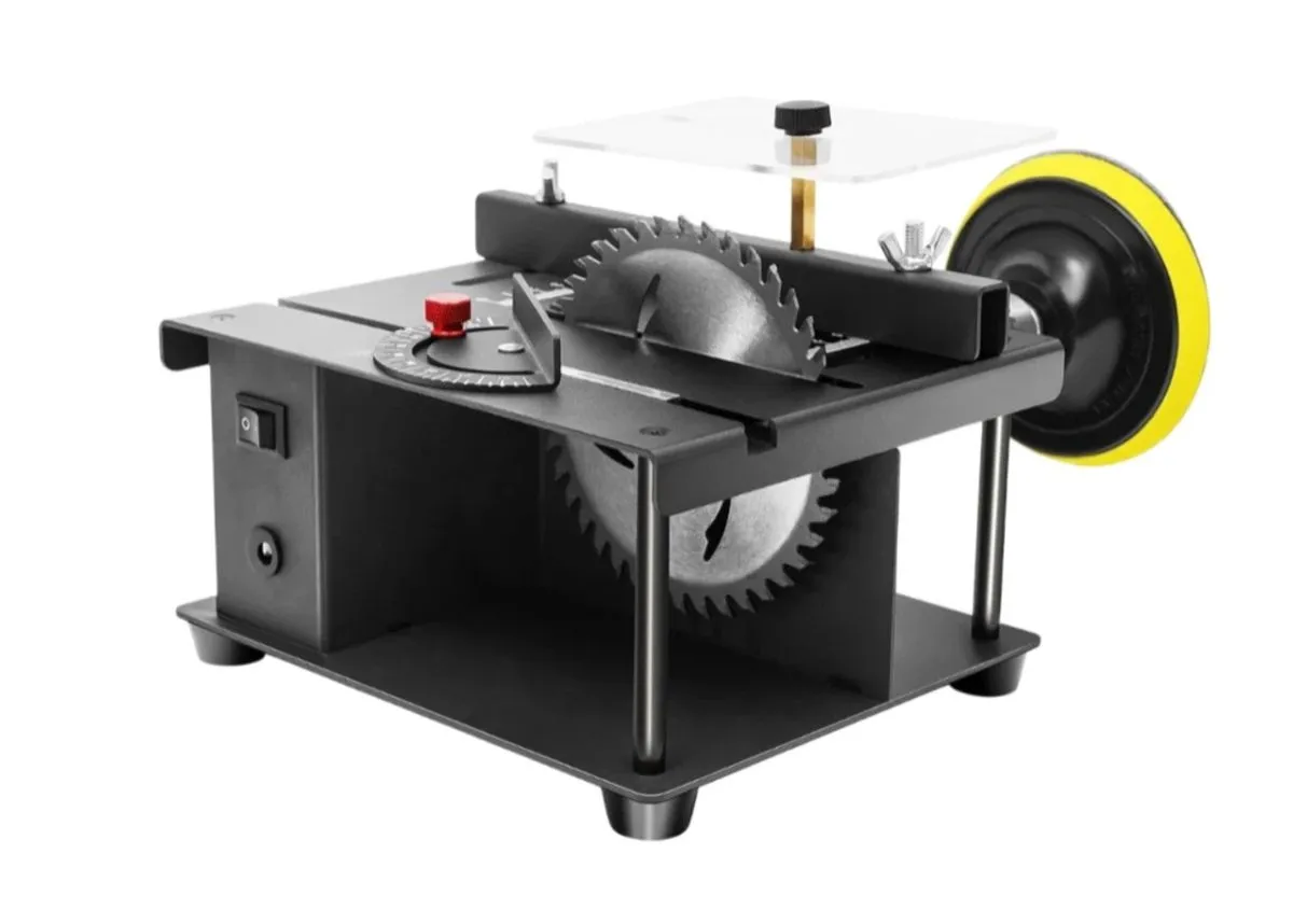 Precision Mini Electric Table Saw for DIY Woodworking