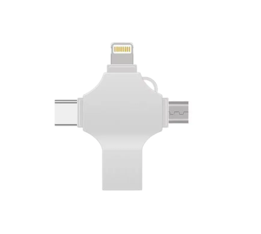 2TB High-Capacity 4-in-1 USB Flash Drive