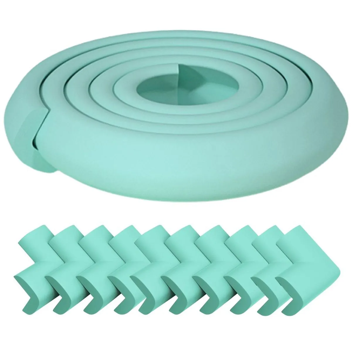 Edge Protector Baby Proofing 2m Corner Guard Protector Bumper 10pcs Set