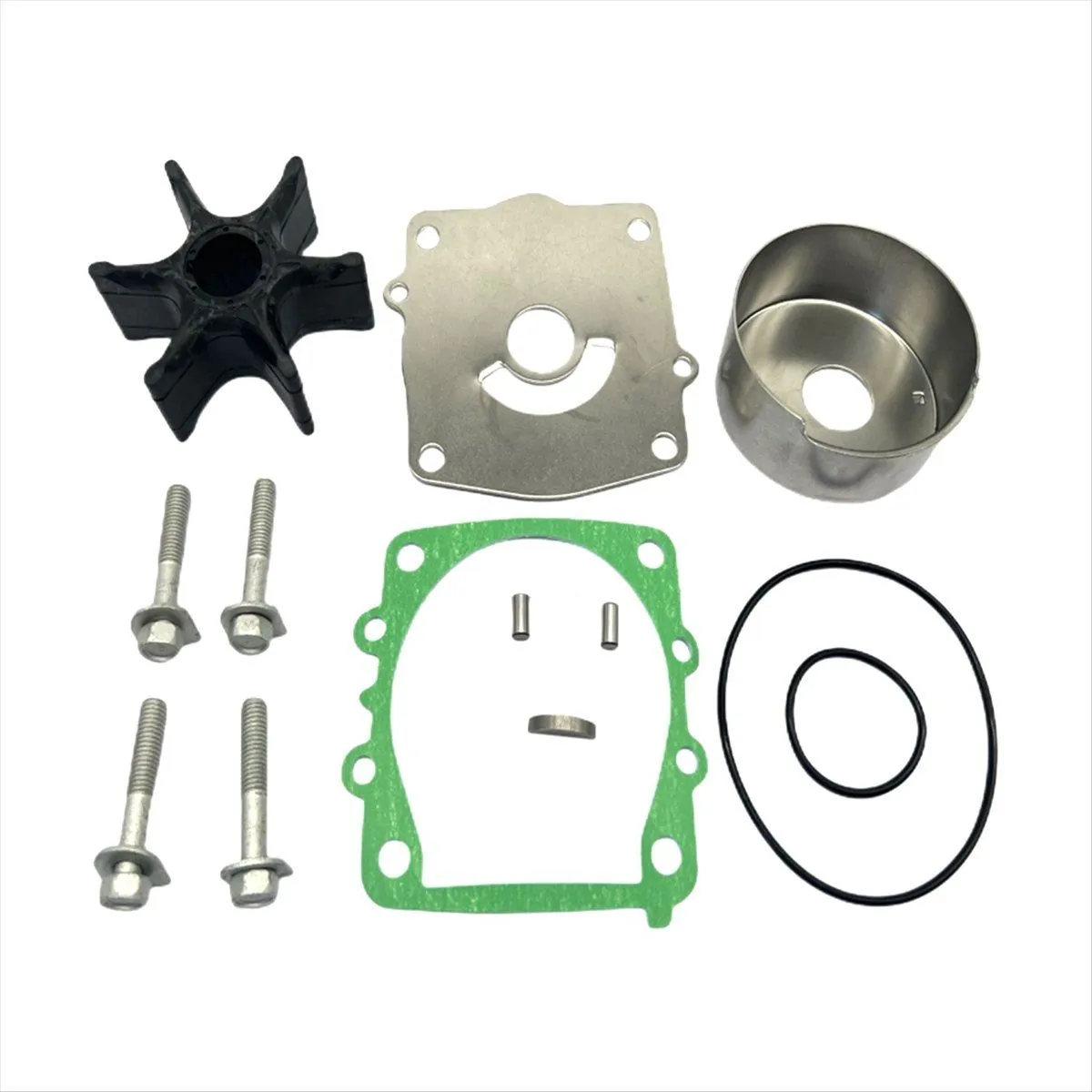 Water Pump Impeller Kit 6G5-W0078-A1 for Yamaha Compatible with Universal