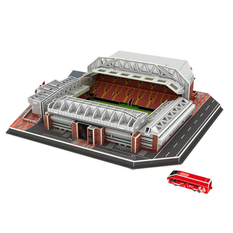 3D Puzzle Anfield Stadium Large Model Glueless Assembly Toy Birthday Gift