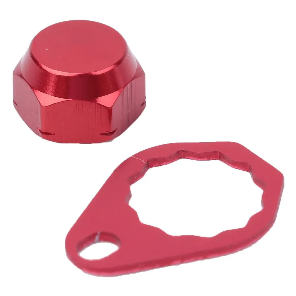 Red M8 Nut Locking Plate for Baitcasting Reels