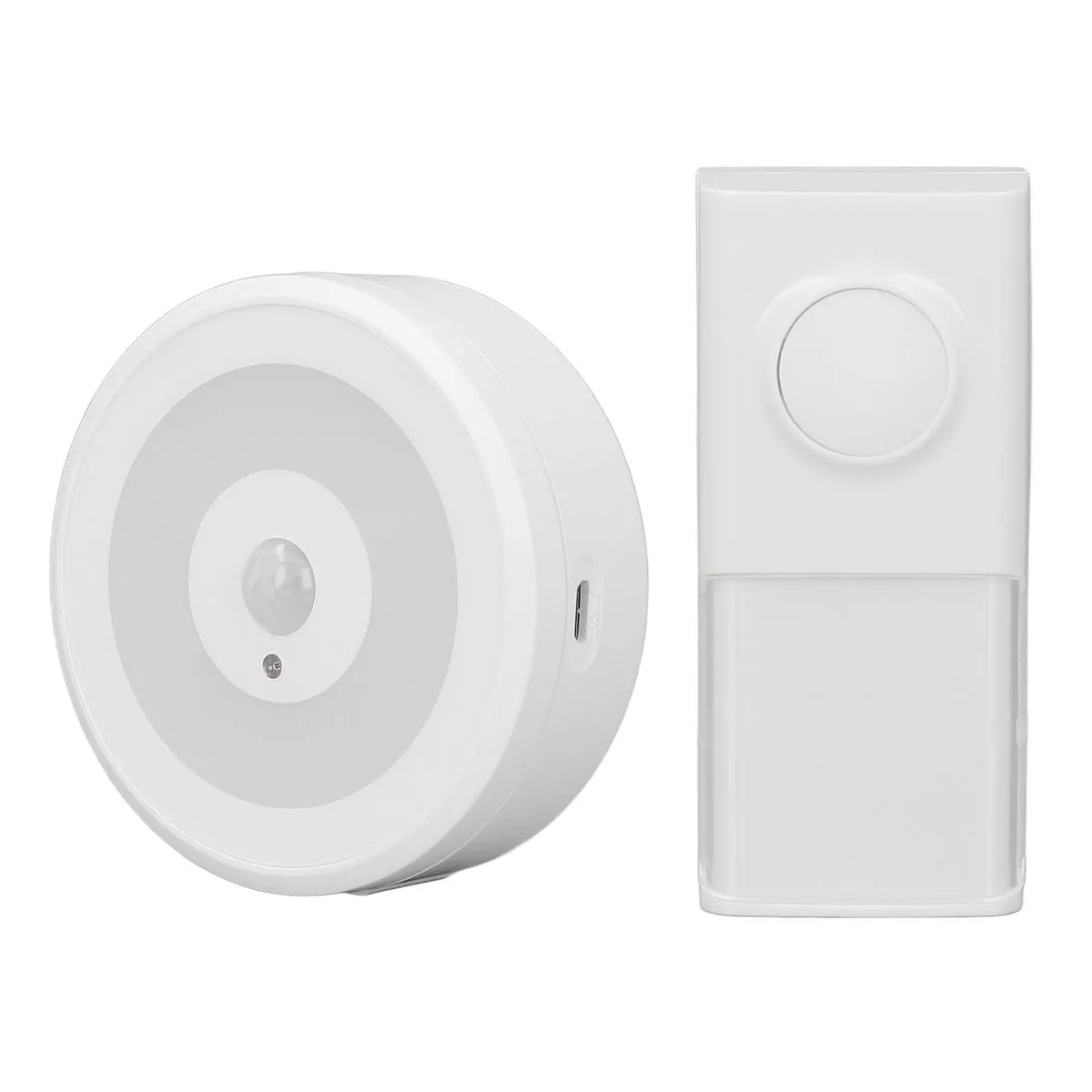 USB Doorbell with Motion Sensor Light for Hearing Impaired