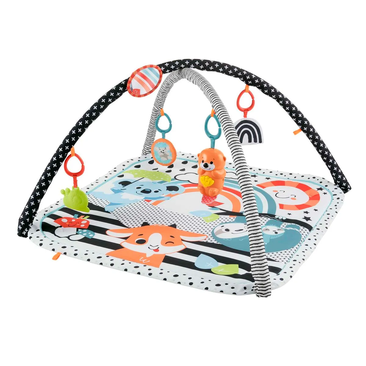 Fisher-Price 3-In-1 Music, Glow And Grow Gym Activity Play Mat