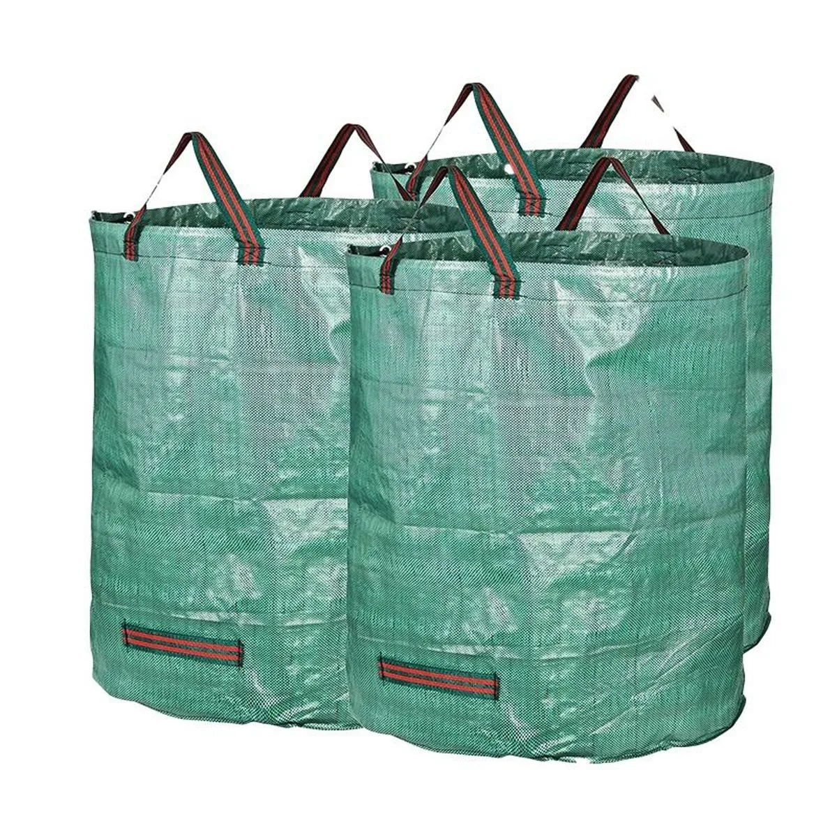 3 Pcs120L Waterproof Garden Leaf Bags Set