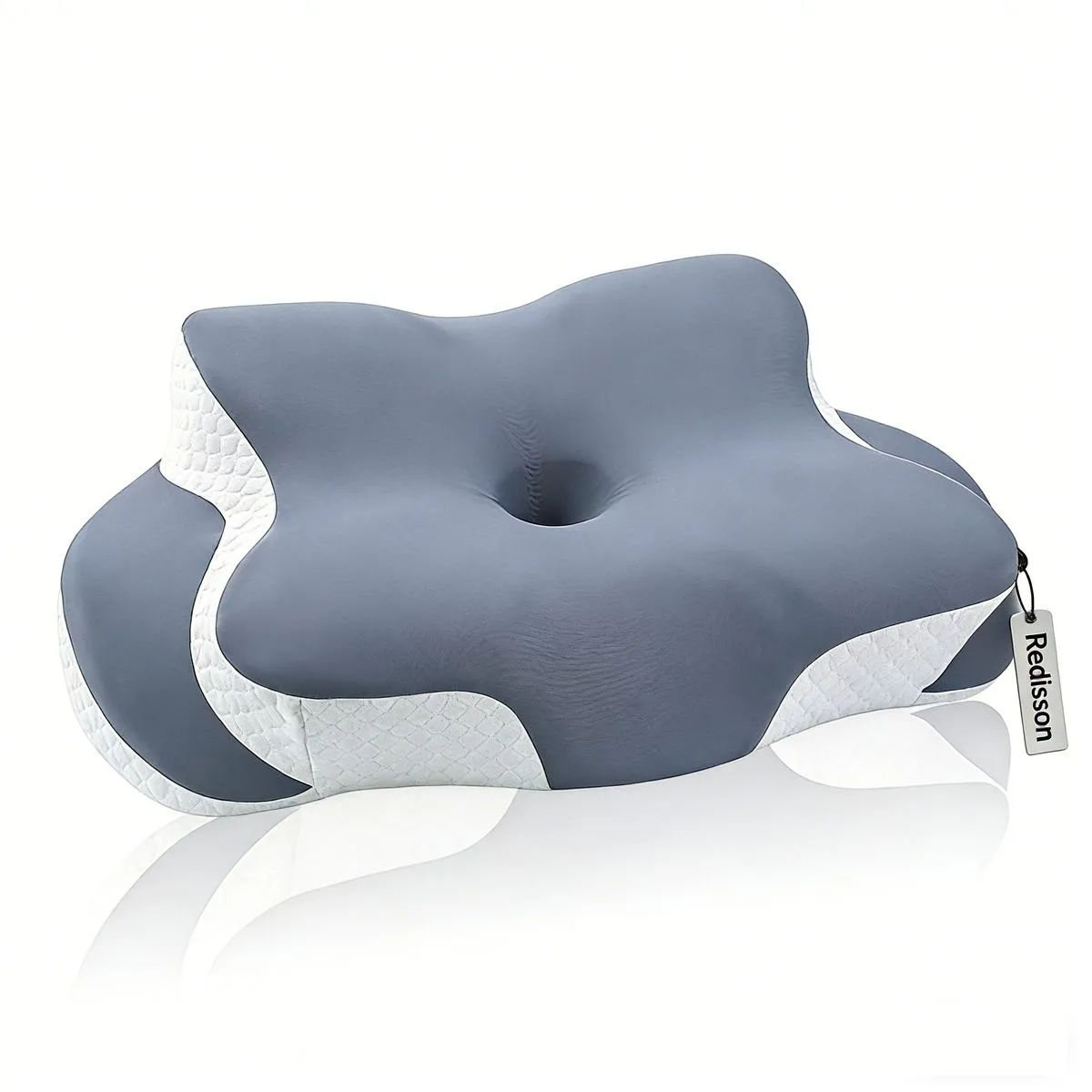 Cervical Pillow for Neck and Shoulder Pain Relief Memory Foam Pillow - Blue