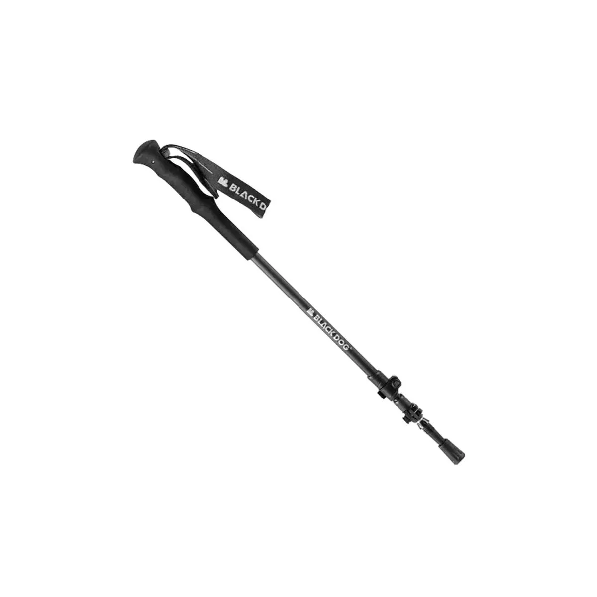Black Dog Aluminium Carbon Trekking Pole - Black