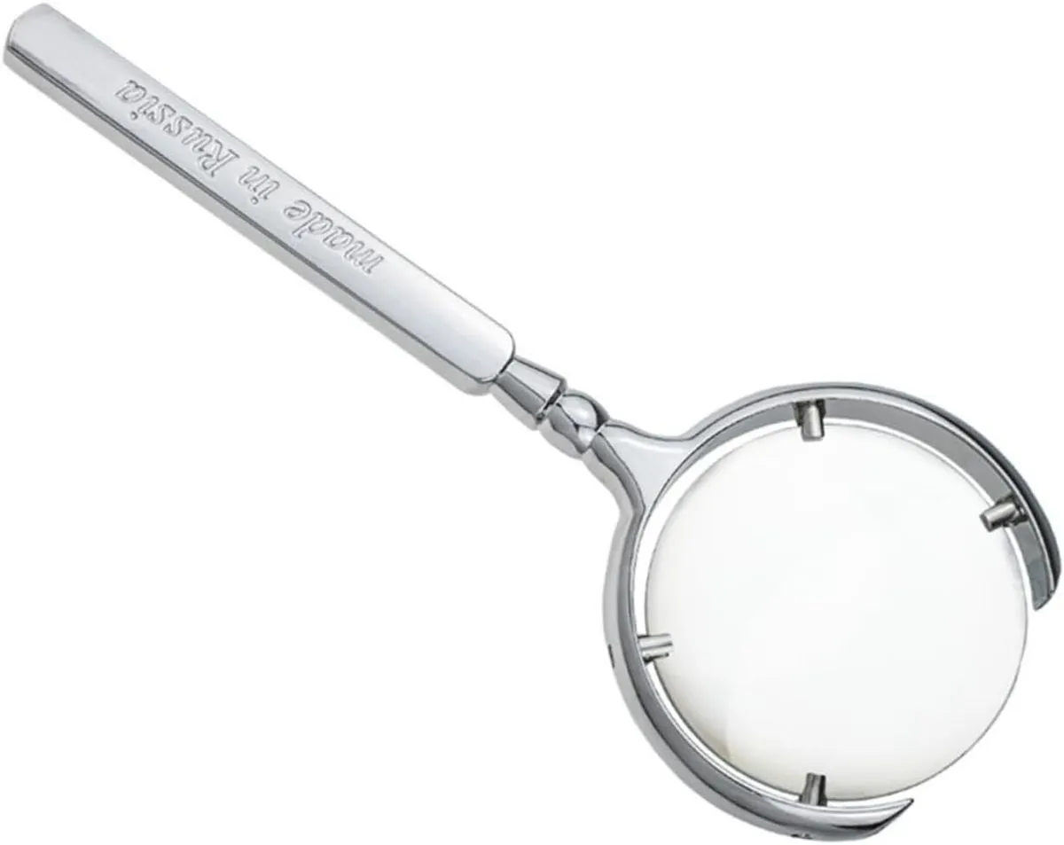 Handheld Magnifying Glass Reading Map Jewelry Inspection Easy Use