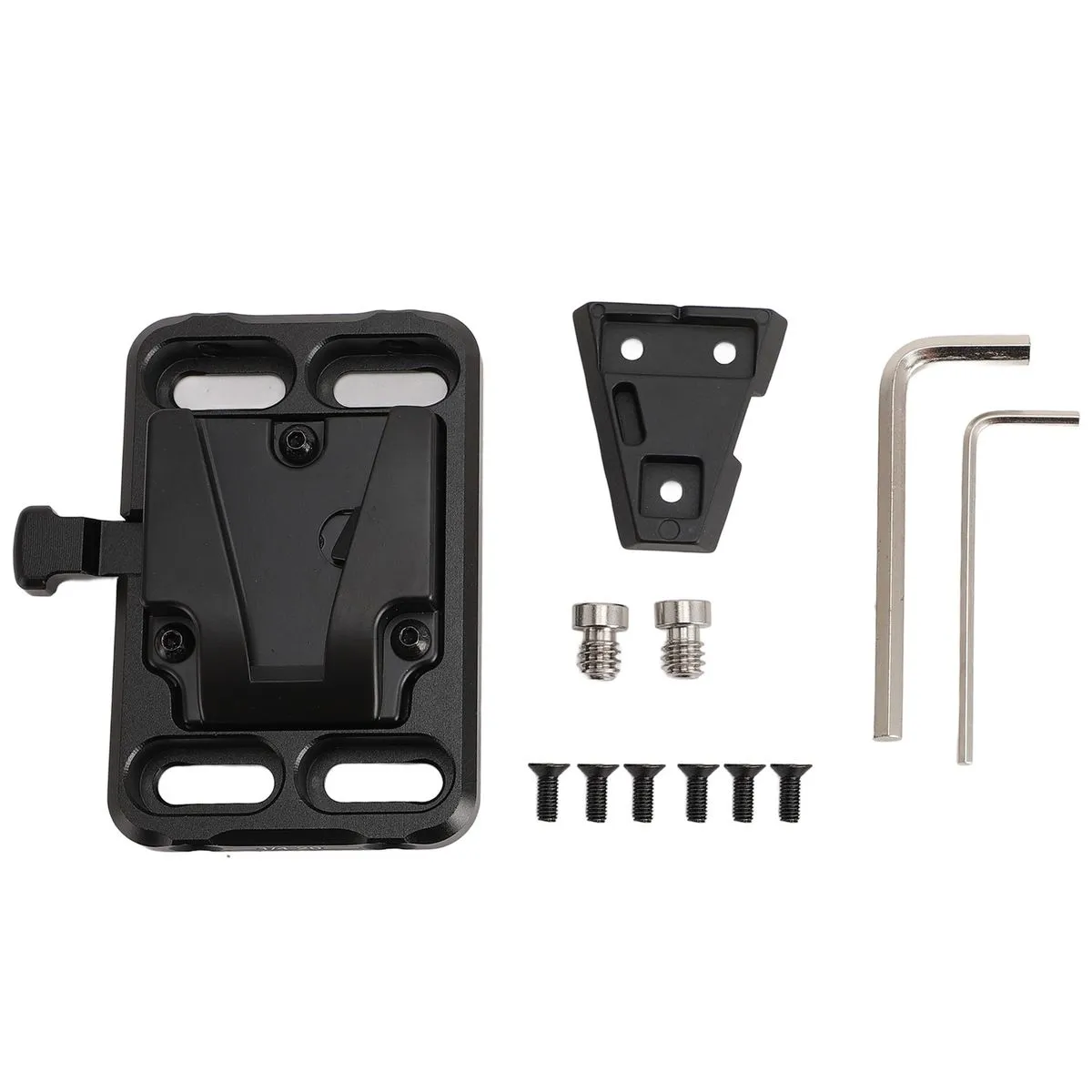 Quick-Release V-Mount Plate for 15mm Rails