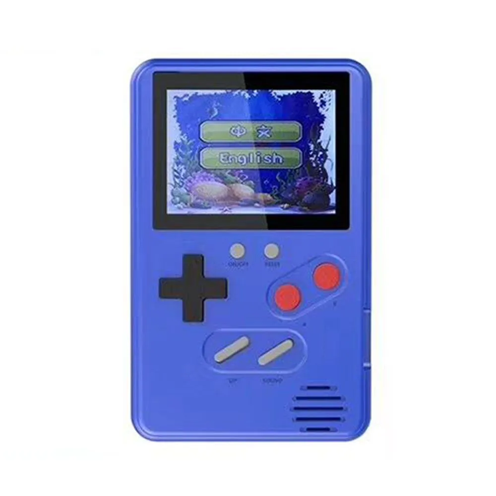 Handheld Game Console - Retro Gaming Console - Rechargeable Game Boy - Blue