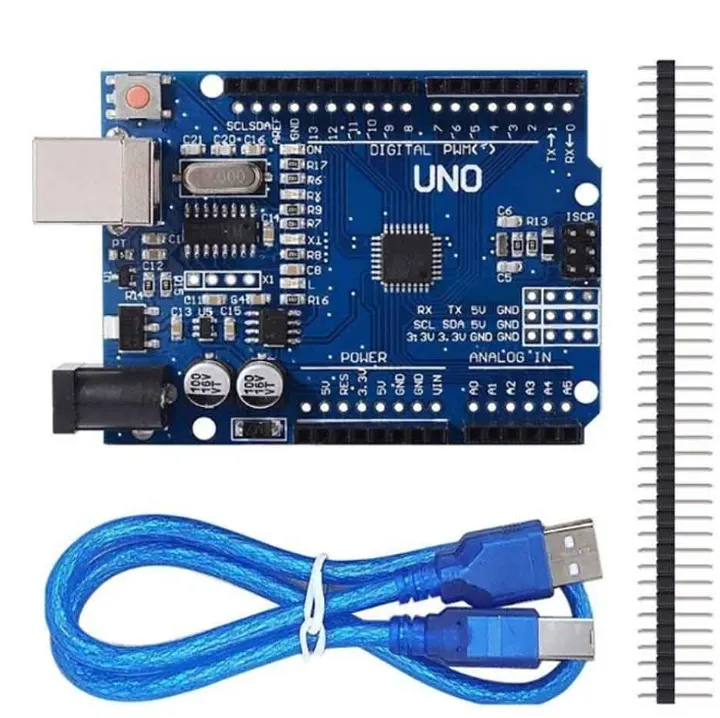 Arduino Uno R3 With Cable SMD CH340 Chipset