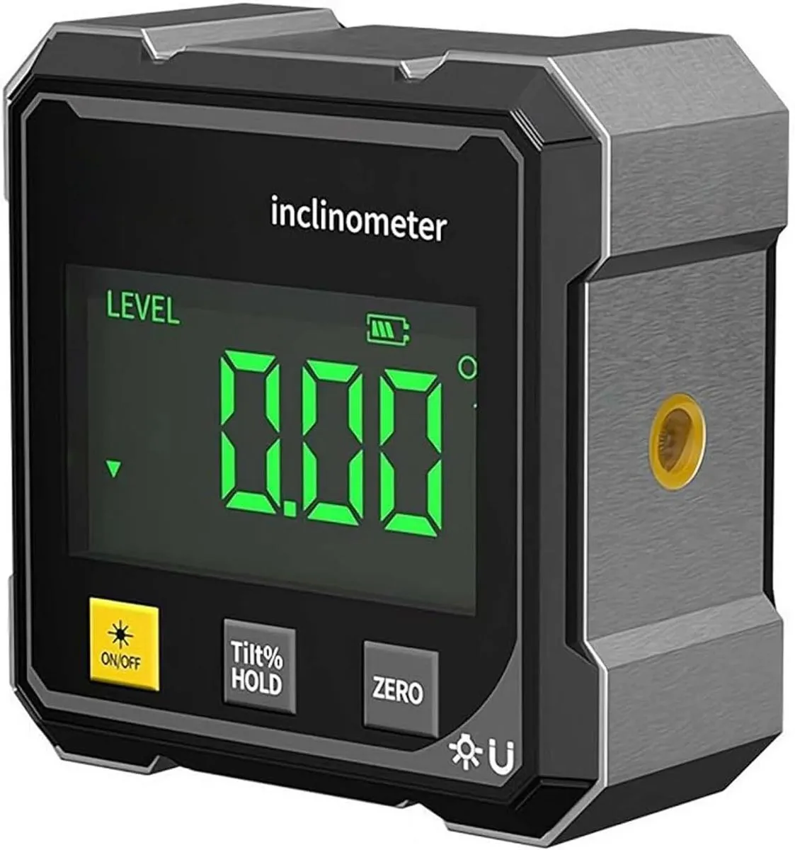 Digital Angle Finder with Magnetic Base and LED Display