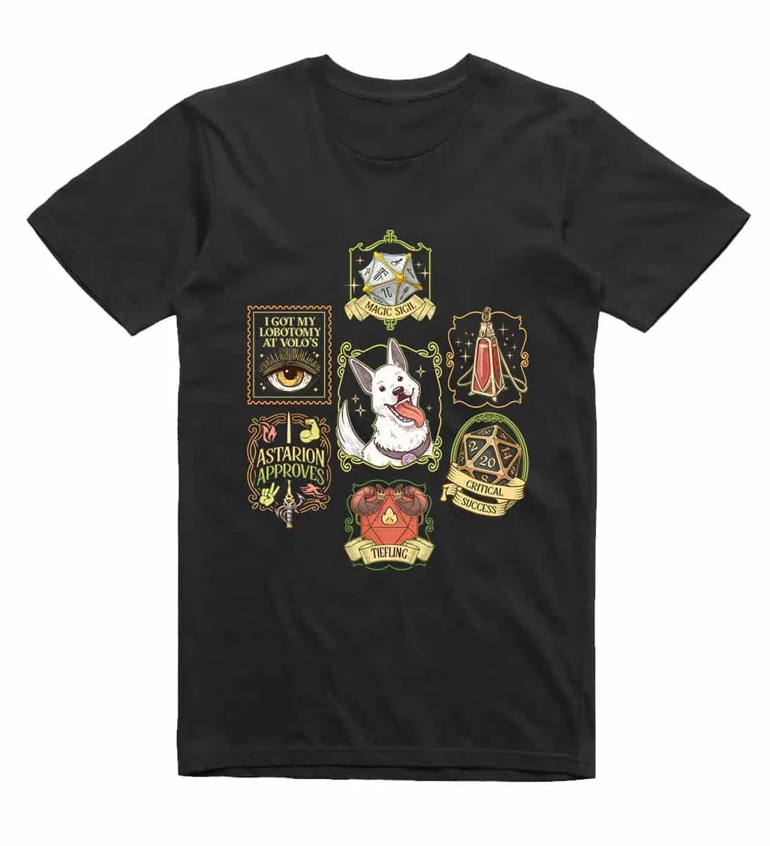 Baldur's Gate: Adventurer's Collection rpg gaming T-Shirt