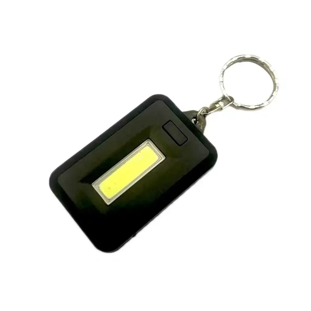 Yax 3 Modes 1Pcs Portable Mini COB LED Keychain Flashlight