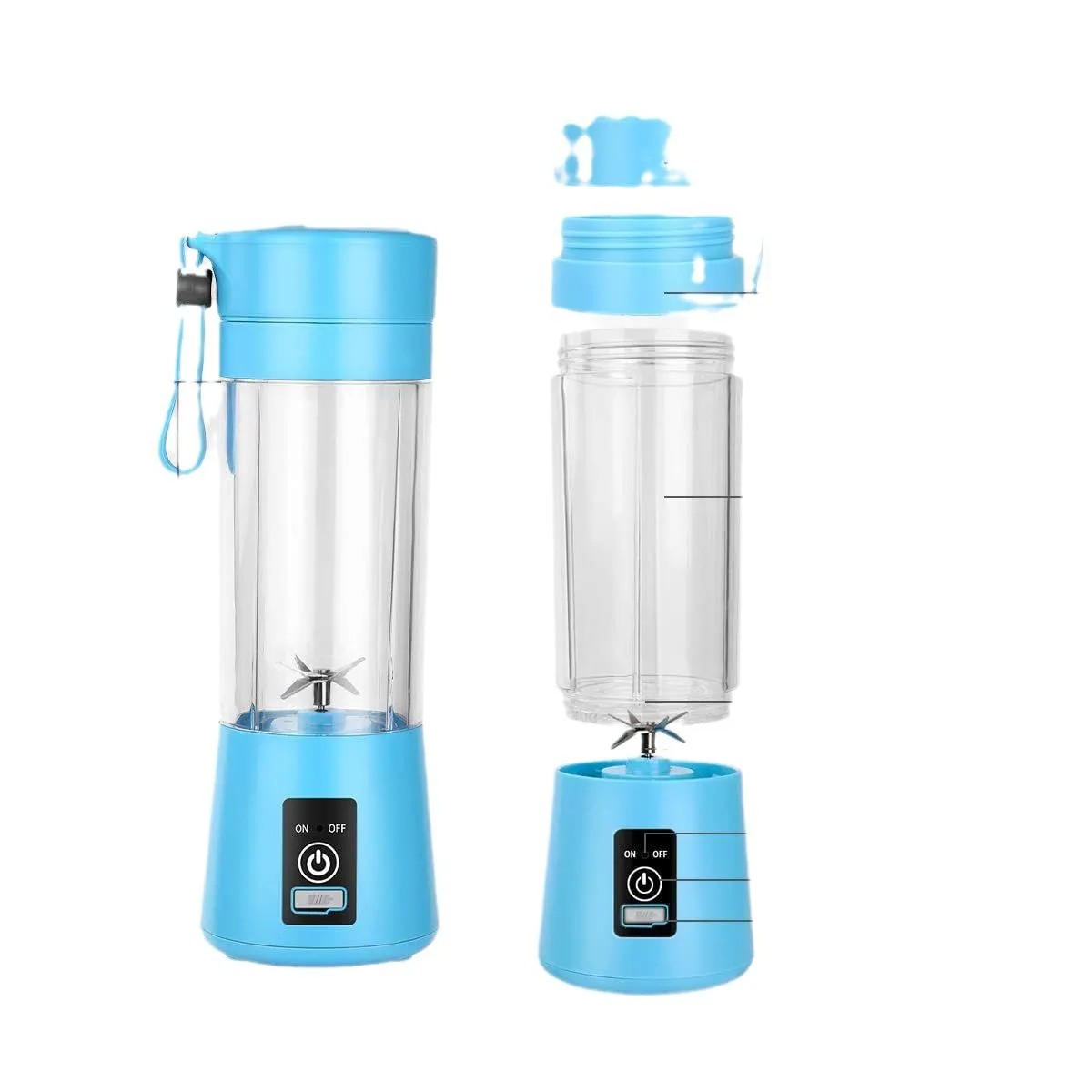 400ML Portable Rechargeable USB Blender Juicer Cup
