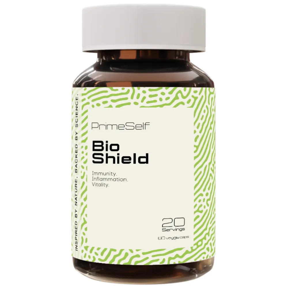 PrimeSelf Bio Shield Immune Support & Antioxidants - 20-30 Servings